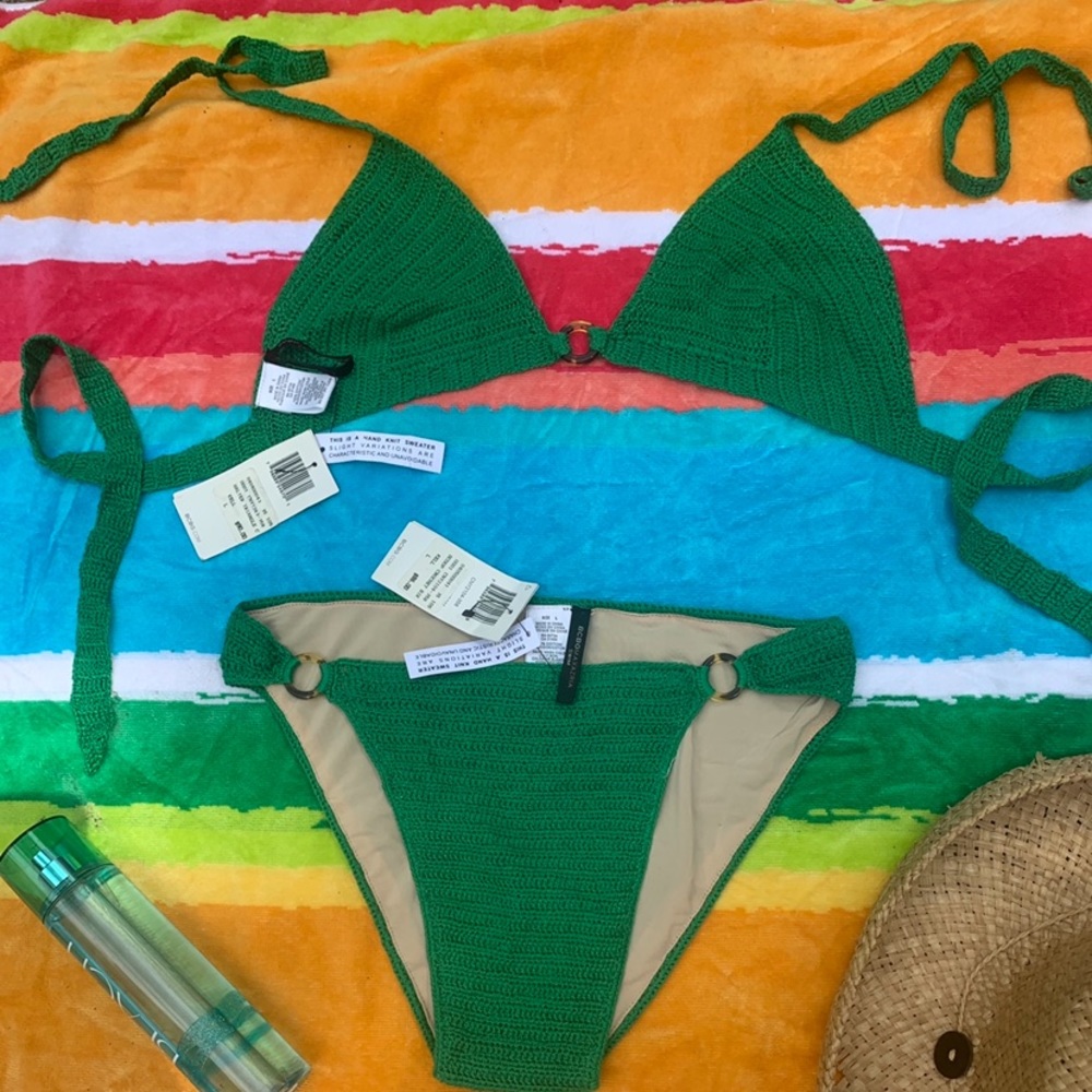 BCBG MaxAzia Crochet bikini
